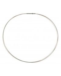 ERNSTES DESIGN - Moderne Eleganz Draht Choker Halsreif - Lyst