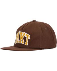 Market - Accessoires ,Bruin ,Katoen Platte Klep Pet Arc 5 Panel - Lyst