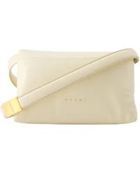 Marni - Leder schultertasche - Lyst