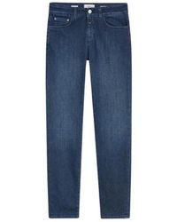 Closed - Jeans ,Blauw ,Katoen Baker Cropped Jeans - Lyst
