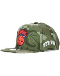 Mitchell & Ness - Nba Tonal Camo Stretch Fitted Cap - Lyst