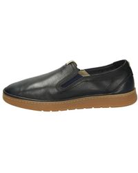 Fluchos - Schoenen ,Blauw ,Leren Mocassin Schoen - Lyst