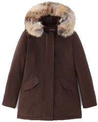 Woolrich - W's Luxus arktischer Parka Boden braun - Lyst