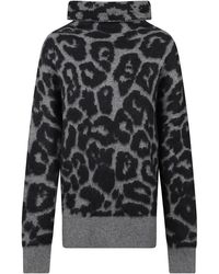 Stella McCartney - Truien & Vesten ,Zwart ,Wol Turtleneck Trui - Lyst