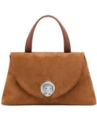 Coccinelle - Nikla Suede Bimaterial Small - Lyst