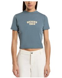 Dickies - T-Shirt Dk0A4Z8Fg701 Center Logo - Lyst