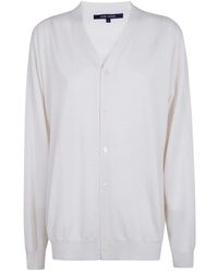 Sofie D'Hoore - Truien & Vesten ,Wit ,Wol Marvel Lange Mouwen V-Hals Cardigan - Lyst