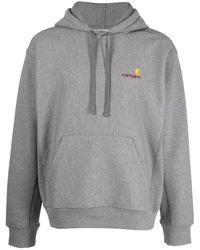 Carhartt - Logo Hoodie Trui - Lyst