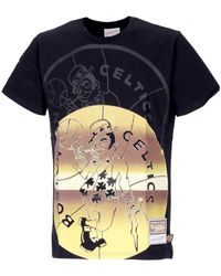 Mitchell & Ness - Boston Celtics Nba Tee Hardwood Classics - Lyst