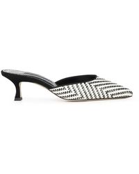 Manolo Blahnik - Heeled Mules - Lyst