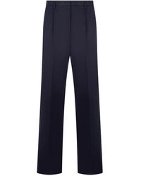 Prada - Broeken ,Blauw ,Katoen Chino Broeken - Lyst