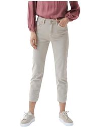 Salsa Jeans - Cropped Trousers - Lyst