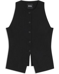 BOSS - Vests - Lyst