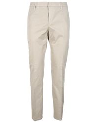 Dondup - Spiritissimo Baumwolle Elasthan Hose Reißverschluss Taschen - Lyst