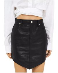 Alexandre Vauthier - Leather Skirts - Lyst