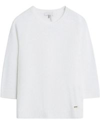 Cinque - Truien & Vesten ,Wit ,Polyester Tijdloze Gebreide Trui Voor Veelzijdige Outfits - Lyst