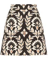 La DoubleJ - Rok Met Bloemenprint - Lyst