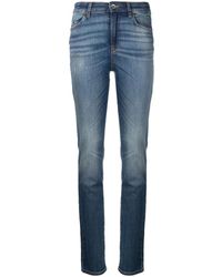 Emporio Armani Skinny Jeans - - Dames - Blauw