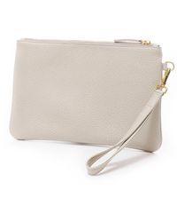 Eleventy - Tassen ,Leer Clutch - Lyst