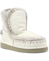 Mou - Schoenen ,Wit ,Leer Winterlaarzen - Lyst