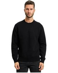 HUGO - Truien & Vesten ,Zwart ,Wol Boss Sweaters Zwart - Lyst