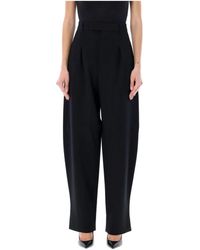 Wardrobe NYC - Pantaloni in lana nera hb - Lyst