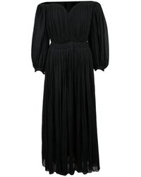 Chloé - Abito Lungo Garzato - Lyst