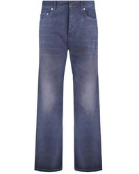 Balenciaga - Straight Fit Jeans - Lyst