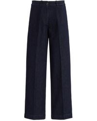 Nine:inthe:morning - Fiamma Wide Broeken - Lyst