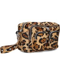 Nunoo - Stilvolle Braune Schultertasche Ellie - Lyst