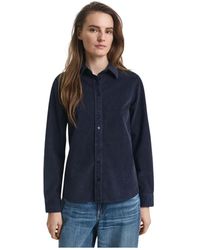 GANT - Chemisier Velours - Lyst