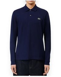 Lacoste - Polo Met Lange Mouwen - Lyst