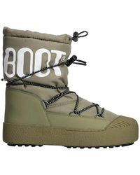 Moon Boot - Schoenen ,Groen ,Nylon Mtrack Polar Nylon Boots - Lyst