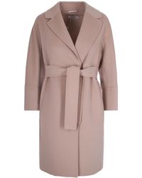 Max Mara - Belted Coats - Lyst