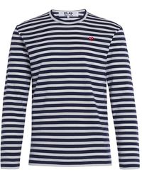 COMME DES GARÇONS PLAY - Long Sleeve Tops - Lyst