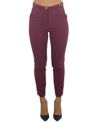 Patrizia Pepe - Cropped Trousers - Lyst