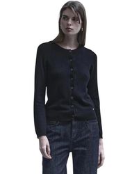 Kaos - Truien & Vesten ,Zwart ,Wol Cardigan - Lyst