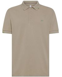 Sun 68 - Tops ,Polyester Vintage Polyester Polo Stone - Lyst