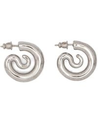 Panconesi - Accessoires ,Grijs ,Serpent Hoops Extra Small - Lyst
