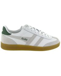 Gola - Weiße leder viper sneakers - Lyst