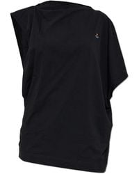 Vivienne Westwood - Oversized Hebo Thigh-Neck Boxy Top - Lyst