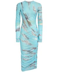 Moschino - Archive Clouds Tulle Jurk - Lyst
