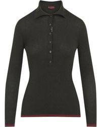 Gucci - Bosgroene Kasjmier Zijden Polo - Lyst