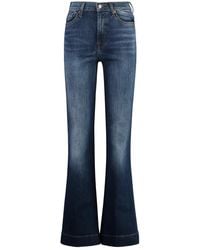 7 For All Mankind - Flared Jeans - Lyst