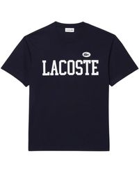 Lacoste - Klassisches tee-shirt für männer - Lyst