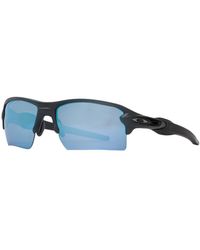 Oakley - Quadratische rahmen schwarze polarisierte sonnenbrille - Lyst