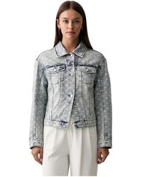 ARMANI EXCHANGE - Denim Jacket - Lyst
