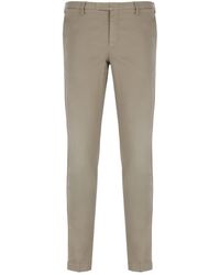 PT Torino - Pantaloni skinny fit in cotone grigio - Lyst