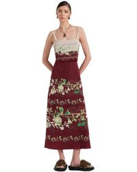 La DoubleJ - Kleedjes ,Veelkleurig ,Slip-Around Jurk - Lyst