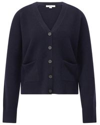 Vince - Truien & Vesten ,Blauw ,Wol Cardigans - Lyst
